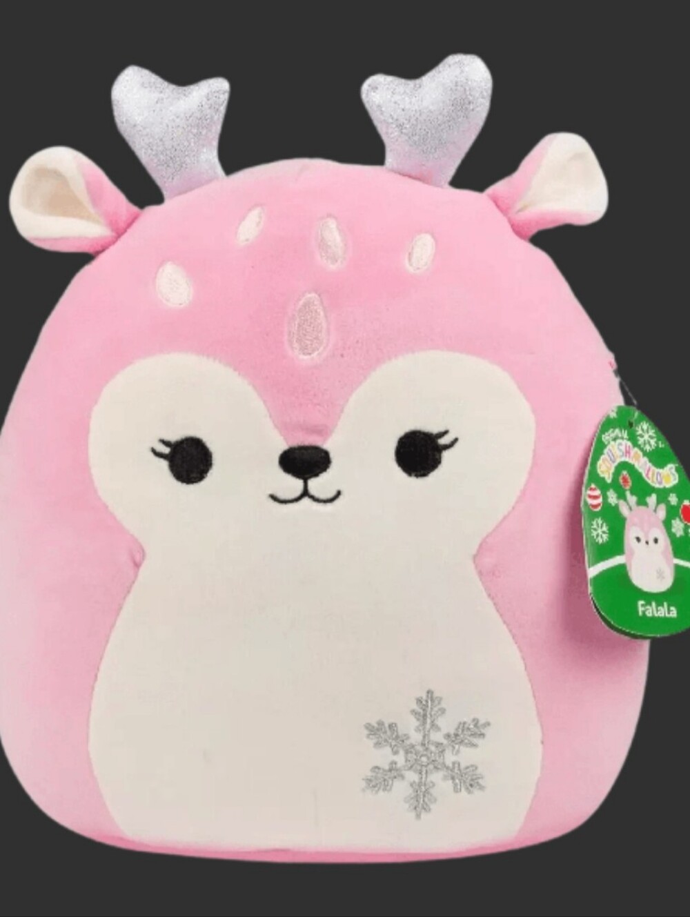 MICROMALLOW SQUISHMALLOW "FALALA" WITH SNOW ❄️ FLAKE NWT